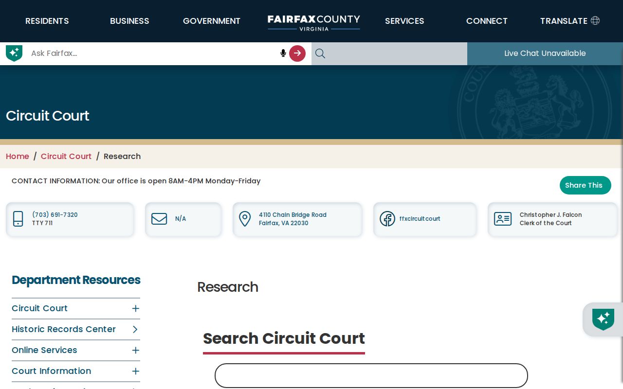 Lorton previous residents Fairfax deed-index research
