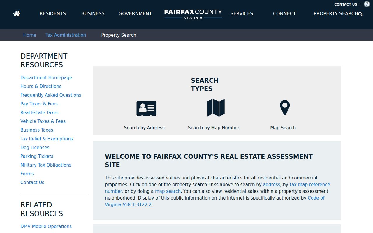 Lorton residents directory iCare property-search choices